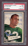 1952 Bowman Large Football #034 Al Pollard Eagles PSA 4 VG-EX 512254