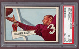 1952 Bowman Large Football #060 William McColl Bears PSA 6 EX-MT 512264