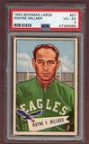 1952 Bowman Large Football #057 Wayne Millner Eagles PSA 4 VG-EX 512272