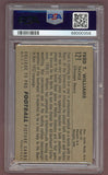 1952 Bowman Large Football #121 Fred Williams Bears PSA 4 VG-EX 512288