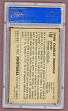 1952 Bowman Large Football #110 Jack Simmons Bears PSA 5 EX 512298