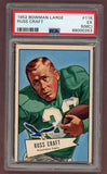 1952 Bowman Large Football #116 Russ Craft Eagles PSA 5 EX mc 512304