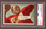 1952 Bowman Large Football #017 Y. A. Tittle 49ers PSA 4 VG-EX 512316