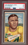 1952 Bowman Large Football #009 Joe Spencer Packers PSA 3 VG 512324