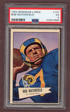 1952 Bowman Large Football #137 Bob Waterfield Rams PSA 5 EX 512345