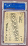 1952 Bowman Large Football #076 Herman Clark Bears PSA 6.5 EX-MT+ 512358