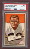 1952 Bowman Large Football #022 Ken Snyder Eagles PSA 4 VG-EX 512369