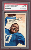 1952 Bowman Large Football #089 George Taliaferro Texans PSA 7 NM 512370