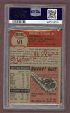 1953 Topps Baseball #091 Ebba St. Claire Braves PSA 6 EX-MT 512377