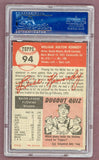 1953 Topps Baseball #094 Bill Kennedy Red Sox PSA 6 EX-MT 512378