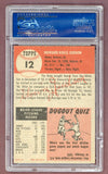 1953 Topps Baseball #012 Howie Judson Reds PSA 6 EX-MT 512383