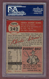 1953 Topps Baseball #242 Charlie Silvera Yankees PSA 4 VG-EX 512387