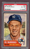 1953 Topps Baseball #043 Gil McDougald Yankees PSA 6 EX-MT 512388