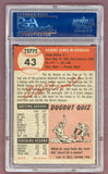 1953 Topps Baseball #043 Gil McDougald Yankees PSA 6 EX-MT 512388