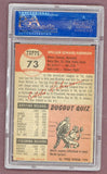 1953 Topps Baseball #073 Eddie Robinson White Sox PSA 6 EX-MT 512394