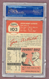 1953 Topps Baseball #103 Joe Astroth A's PSA 6 EX-MT 512413