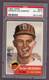 1953 Topps Baseball #200 Gordon Goldsberry Browns PSA 6 EX-MT 512414