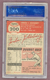 1953 Topps Baseball #200 Gordon Goldsberry Browns PSA 6 EX-MT 512414