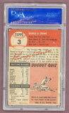 1953 Topps Baseball #003 George Crowe Braves PSA 6 EX-MT 512418