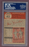 1953 Topps Baseball #063 Gus Niarhos Red Sox PSA 6 EX-MT 512420