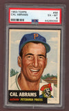 1953 Topps Baseball #098 Cal Abrams Pirates PSA 6 EX-MT 512437