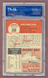 1953 Topps Baseball #038 Jim Hearn Giants PSA 6 EX-MT 512441