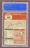 1953 Topps Baseball #040 John Lipon Red Sox PSA 6 EX-MT 512442