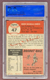 1953 Topps Baseball #047 Bubba Church Reds PSA 6 EX-MT 512444