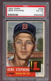 1953 Topps Baseball #248 Gene Stephens Red Sox PSA 4 VG-EX 512448