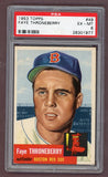 1953 Topps Baseball #049 Faye Throneberry Red Sox PSA 6 EX-MT 512461