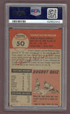 1953 Topps Baseball #050 Chuck Dressen Dodgers PSA 6 EX-MT 512462