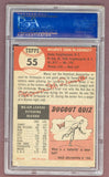 1953 Topps Baseball #055 Maurice McDermott Red Sox PSA 6 EX-MT 512464