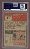 1953 Topps Baseball #131 Harry Byrd A's PSA 6 EX-MT 512468