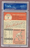 1953 Topps Baseball #007 Bob Borkowski Reds PSA 6 EX-MT 512481