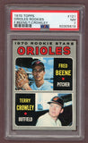 1970 Topps Baseball #121 Terry Crowley Orioles PSA 7 NM 512499