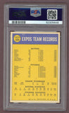 1970 Topps Baseball #509 Montreal Expos Team PSA 7 NM 512511