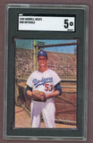 1960 Morrell Meats Don Drysdale Dodgers SGC 5 EX 512531