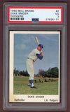 1960 Bell Brand #2 Duke Snider Dodgers PSA 3 VG 512557