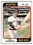 1974 Topps Baseball #280 Carl Yastrzemski Red Sox EX-MT 512597