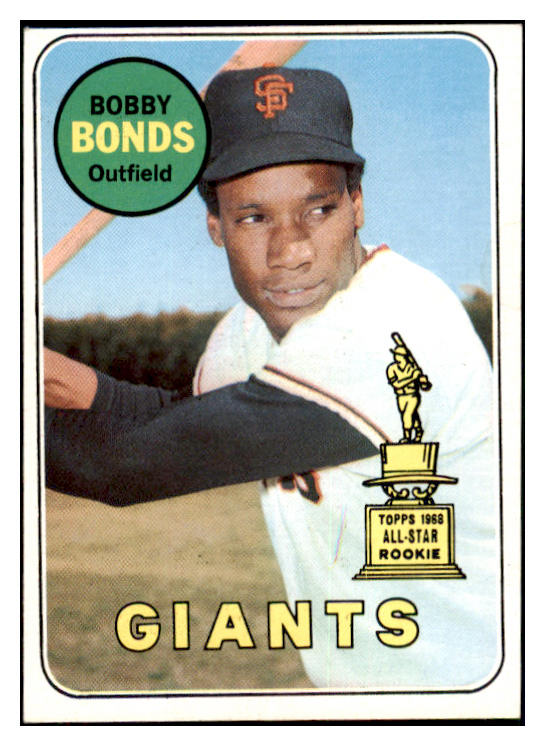 1969 Topps Baseball #630 Bobby Bonds Giants EX-MT 512607