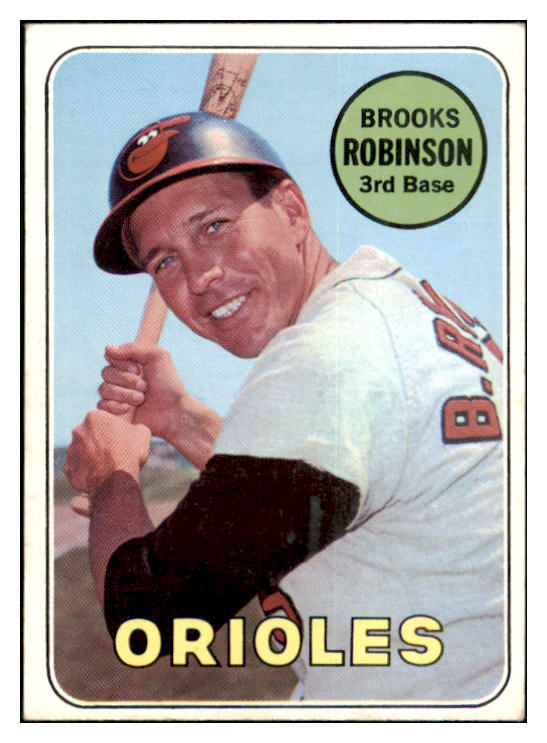 1969 Topps Baseball #550 Brooks Robinson Orioles EX-MT 512608