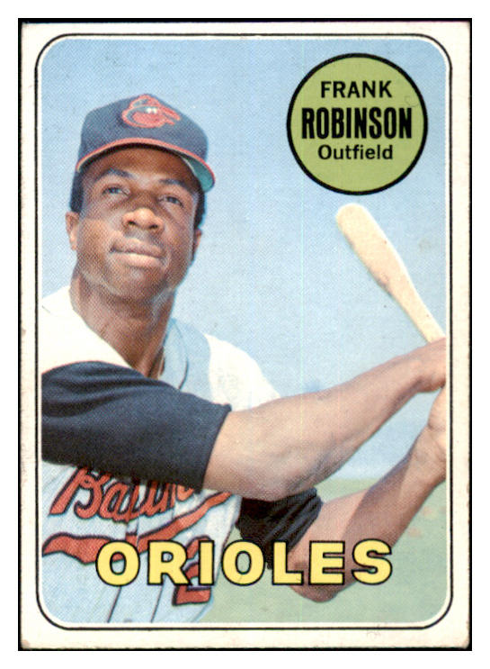 1969 Topps Baseball #250 Frank Robinson Orioles EX 512617