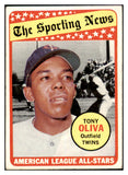 1969 Topps Baseball #427 Tony Oliva A.S. Twins VG-EX 512623