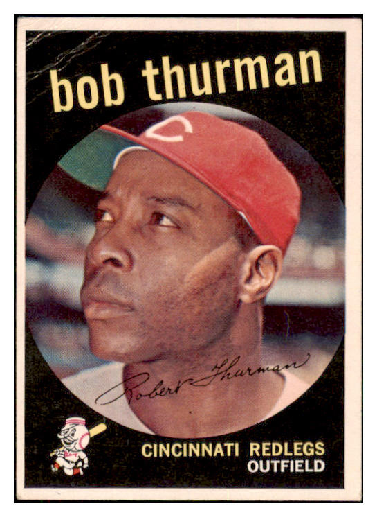 1959 Topps Baseball #541 Bob Thurman Reds Good 512632