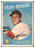 1959 Topps Baseball #150 Stan Musial Cardinals VG 512642