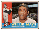 1960 Topps Baseball #200 Willie Mays Giants Good 512643