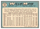 1965 Topps Baseball #250 Willie Mays Giants Ex/Ex+ 512645