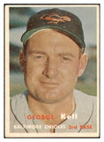 1957 Topps Baseball #230 George Kell Orioles VG-EX 512670