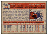 1957 Topps Baseball #088 Harvey Kuenn Tigers VG-EX 512676