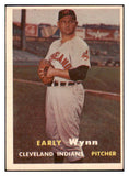 1957 Topps Baseball #040 Early Wynn Indians VG-EX 512679